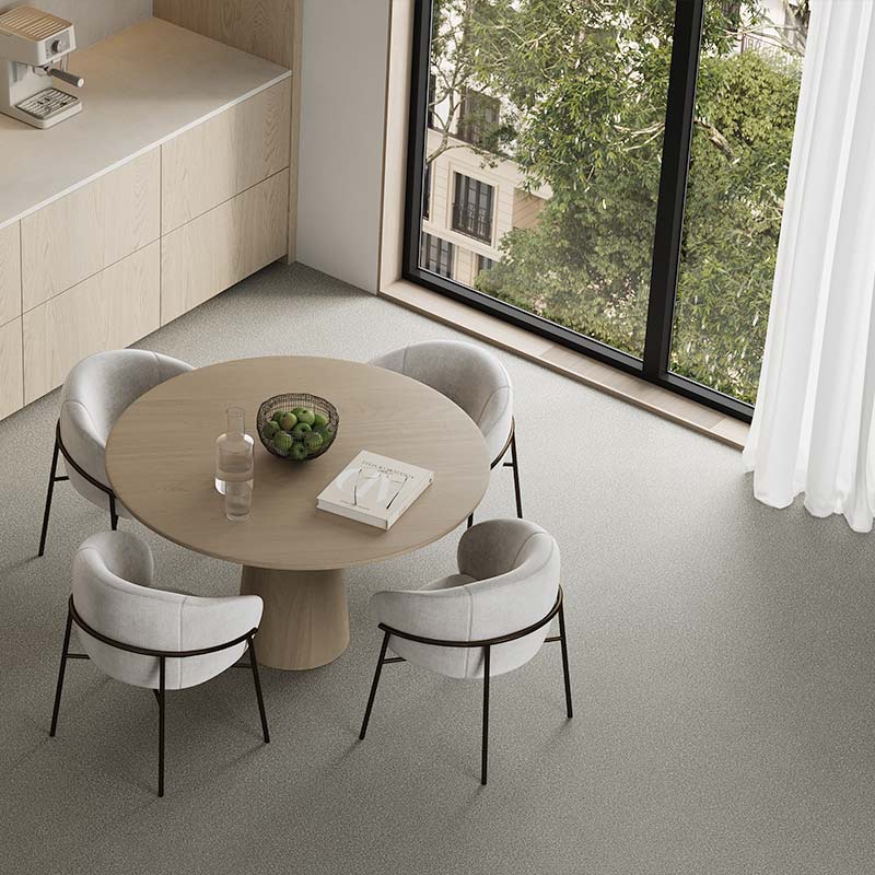 eclipse eviana m98 sheet vinyl flooring in dining space