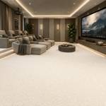 Amaryllis Carpet Tiles CRP BLT AMRS 02 Modern Villa Cinema Lounge Interior