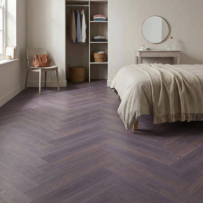 RP Boa Hybrid Herringbone Butterscotch 19 Engineered Wood Flooring Bedroom Flooring