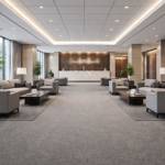 Wall To Wall Carpet Tiles Balta Lily CRP BLT LIL 08 Visitor Reception Hall