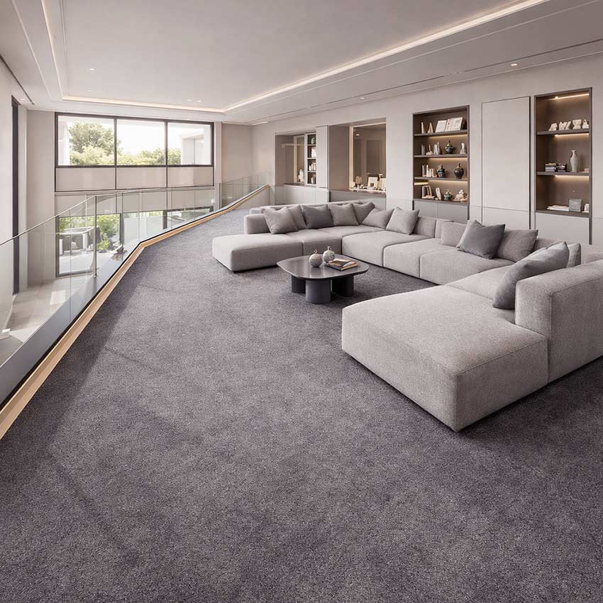 Wall To Wall Carpet Tiles Balta Lily CRP BLT LIL 09 Villa Upper Level Gallery Lounge