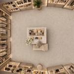 duchesse deluxe 4 wall to wall carpet in showroom