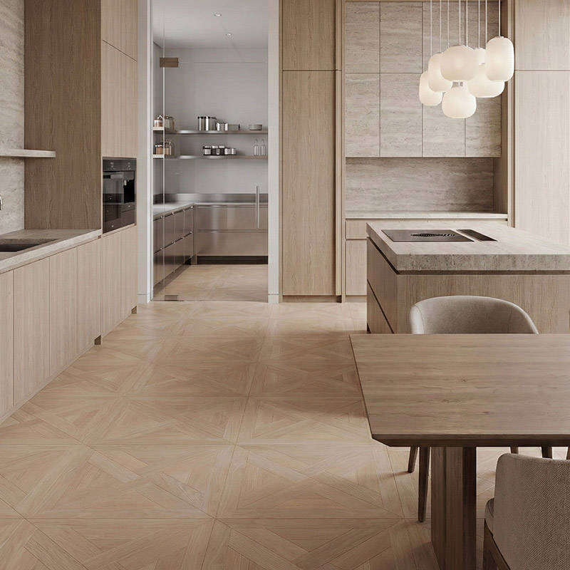 RP Chelsea Square Elegant Wave Dove 14 Parquetry Wood Flooring Kitchen Dinning