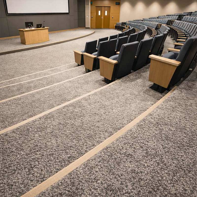 duchesse deluxe 5 wall to wall carpet in meeting hall