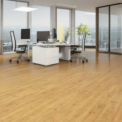 verdi natural oak gerbur handel laminate flooring in office