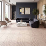 royal parquet chevron classic chalked oak parquet flooring in living room