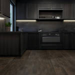 Gerbür Vision Hazelnut Gbvs 06 Vinyl Click Kitchen